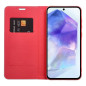 FLIPCASE LUNA Carbon rot für SAMSUNG Galaxy A36