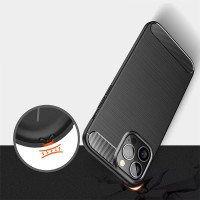 BACK-CASE Carbon schwarz für SAMSUNG Galaxy A17