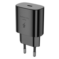 CHARGER USB-C 25W JELLICO EU25 black