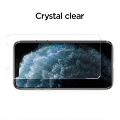 TEMPERED GLASS SPIGEN ALM GLAS.TR SLIM 2-PACK für Apple IPHONE 11