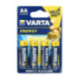 Alkaline batteries Varta R6 (AA) 4 pcs Energy
