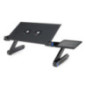 Desk for laptop uniwersal adjustable with cooling YL-803 black