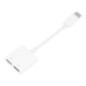 Adaptor AUX 2in1 Type C (male) to Type C (female) / Type C (female) BOX white [DAC]